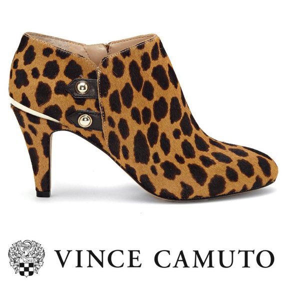Vince Camuto Vemmey2 Cheetah Calf Hair Booties, 7.5 NWT - Picture 1 of 8